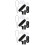 3pcs Kazoo Abs Black Major Flute 10