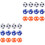 24 Pcs Replacement Foosball Table Balls For Tabletop Soccer Game 5