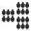 18 Pcs Metal Training Target Set For Shooting Practice And Competition 9