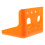 2Pcs Orange Cattle Sheep Fodder Feeder Container for Nutrition Blocks 2