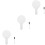 3 Sets Students Whiteboard With Pen Handheld Dry Erase Paddle 6