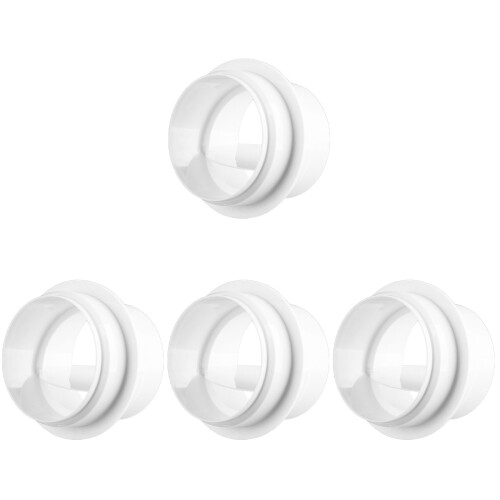 4 Pieces Air Conditioner Vent Hose Pipe Connector 1