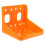 2Pcs Orange Cattle Sheep Fodder Feeder Container for Nutrition Blocks 8