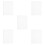 30 Pcs Acrylic Transparent Notebook Cover For Diy Journal Planner 6