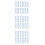 120 Pcs Washi Tape Sample Boards Plastic Cards 8