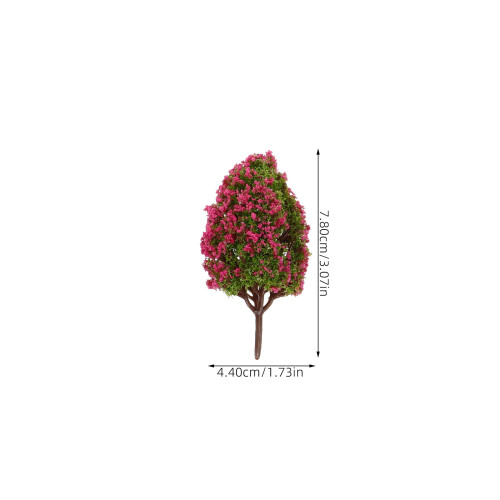 20 Pcs Simulated Tree Ornaments For Sand Table Micro Landscape 1