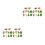 20 Pcs Simulated Tree Ornaments For Sand Table Micro Landscape 10
