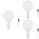3 Sets Students Whiteboard With Pen Handheld Dry Erase Paddle 7