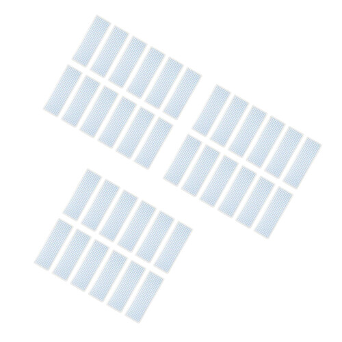 120 Pcs Washi Tape Sample Boards Plastic Cards 2