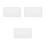 3 Sets Boat Louvered Vent With 4 Screw Marine Flush Thru Replacement 8