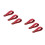 6 Pcs Guitar Strap Holder With Button Lock For Ukulele Bass 5