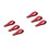 6 Pcs Guitar Strap Holder With Button Lock For Ukulele Bass 10
