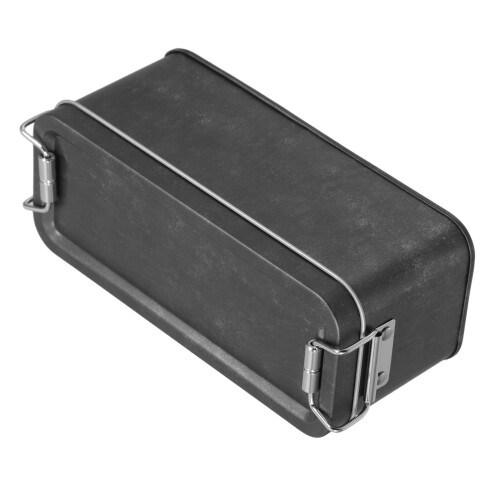 5Pcs Black Tinplate Cookie and Candy Storage Boxes with Sturdy Lid 1
