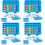 4 Sets Wooden Matching Toy Game Board For Shape Classification 6
