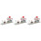 3Pcs Diy Subway Station Platform Decorative Accessory Fake Prop 6