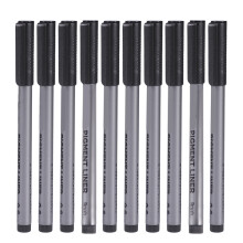 9 watergebaseerde brush markers met pigment en driehoekige tip