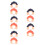 10St Multikleuren Baby Haarwas , Verstelbare Badmuts 6