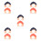 10St Multikleuren Baby Haarwas , Verstelbare Badmuts 8