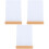 3St Herbruikbaar Whiteboard Met Basis Wit Voor Notities 9