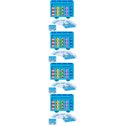 4 Sets Wooden Matching Toy Game Board For Shape Classification 2