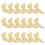 36 Pcs Angel Wing Shape Clothes Decor Christmas Diy Accessory 2