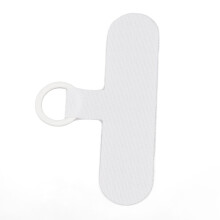 Laccetto portapassword universale in nylon per cellulare, colore bianco