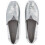 Toms (, ) TOMS Alpargata Sequins Textile Women's Silver Espadrilles 5