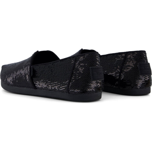 Toms (, ) TOMS Alpargata Sequins Textile Women's Black Espadrilles 1
