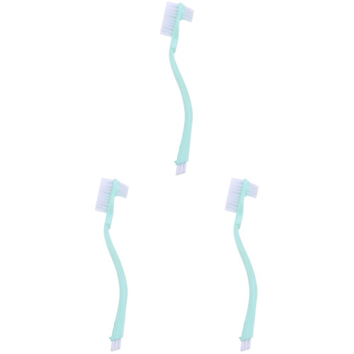 3Pcs Long Handle Double Head Shoe Brush For Sneaker Cleaning 1