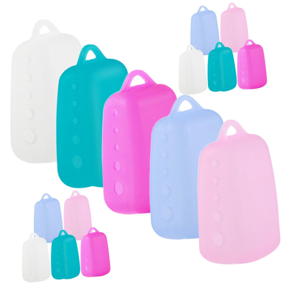 15pcs Silicone Toothbrush Head Covers Travel Protective Caps Keep Toothbrush Clean for Camping Hiking