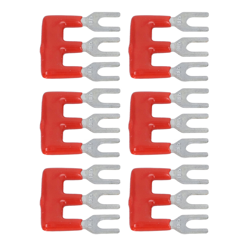 Red Tb 1503 20Pcs 15A 400V Terminal Strips With Pvc Flame Retardant Shell 8241371727345