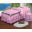 Massage table sheets, cover, bed cover, 4piece set, soft, pink (60*180cm) 1