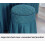 Massage table sheets, skirt, bed cover, 4piece set, soft, solidcolor (Navy) 5