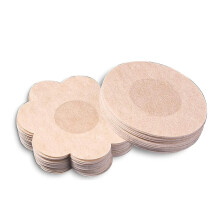 Comfortable & Natural Breast Pasties, Nipple Covers with Can Be Wore Alone Of Bra-Less Or Under A Bra Multi Occasions, Breathable Satin Material