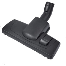 Floor Brush Head Compatible with Miele Systems, Low-Profile Design and Foot Switch Function for Smooth Floors Cleaning, Retractable Bristles Nozzle