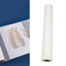 23m White High Transparency Tracing Paper Roll for Sewing & Drafting