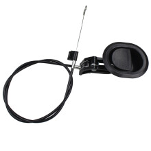 Oval Recliner Handle, Universal Small Oval Black Plastic Pull Recliner Handle for Couch Sofa Chair Furniture, Heavy Duty 6mm Barrel & Guaranteed