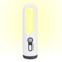 Warm Light Companion: Draagbare LED-nachtlamp met gevoelige bewegingssensor, die uw nachten verrijkt met zacht licht en milieuvriendelijk is.