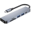 Προσαρμογέας πολλαπλών θυρών USB C Hub, USB C Hub με δυνατότητα Plug and Play, Υποστήριξη 1