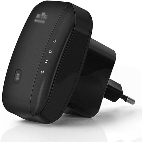 Εύκολη εγκατάσταση WiFi Booster, 300Mbps Repeater για ευρεία εφαρμογή, Mini Portable Design που