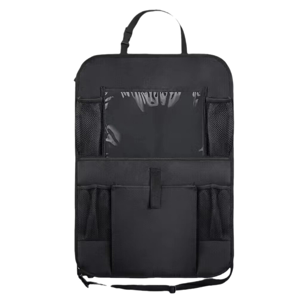 Car Backseat Organizer, Seat Back Protectors With Multi-Pocket Storage For Neatness And Tidiness, Clear Tablet Holder Compatible With 12" Devices 9169997328069