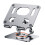 Πτυσσόμενη ρυθμιζόμενη βάση tablet από αλουμίνιο, περιστρεφόμενη βάση tablet για 1