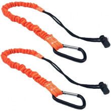 Tool Lanyard With Shock Absorbing Feature, Retractable Safety Rope Ensures Maximum Safe Working Capacity For Construction And Outdoor Activities