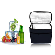 Sac isotherme multifonctionnel pour aliments, en tissu non tissé résistant avec feuille d'aluminium, sans BPA et non toxique, facile à nettoyer