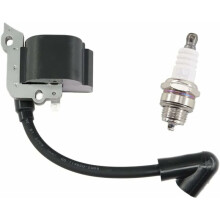 Zündkerzen-Reparatursatz, Zündmodul kompatibel mit Stihl FS38, FS55, FC55, FS45, HL45, HS45, KM55, MM55, FS46, hochwertiges Ersatzteil 4140 400