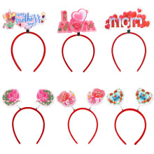 Accessorio per San Valentino, materiale resistente in feltro plastico, design a cuore, rosso brillante di alta qualità, dolce fiore dell'amore, 6