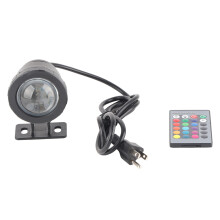 Refletores RGB à prova d'água para jardim, piscina, lago, fontes subaquáticas, classificação IP68, iluminação paisagística com mudança de