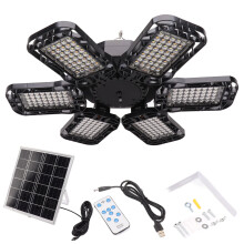 Intelligente, verformbare LED-Garagenleuchte für den Außenbereich: Garten, Terrasse, Garage mit Bewegungssensor, einfache Installation und 3