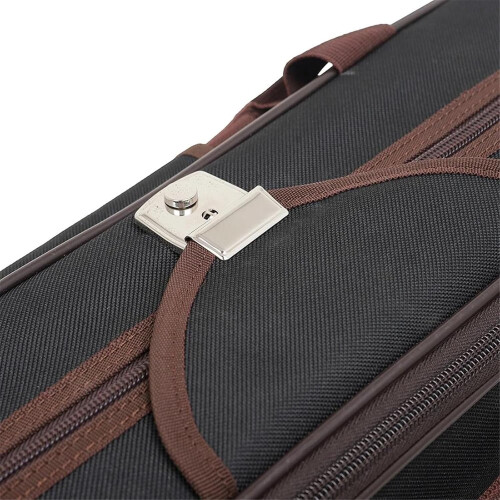 Oxford Fabric Violin Case with Hygrometer Double Shoulder Bag 1