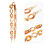 2St Chunky Acryl Chain Strap Voor Handtas, Multi Kleur, Schouderriem 11